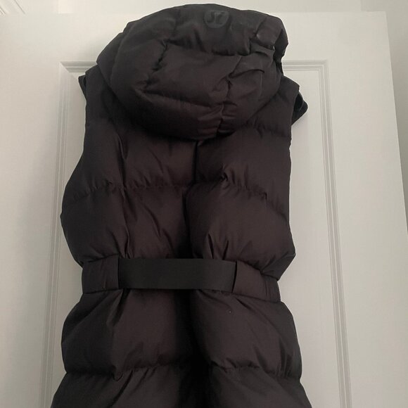 Wunder Puff Belted Waist 600-Down-Fill Vest - Picture 4 of 5